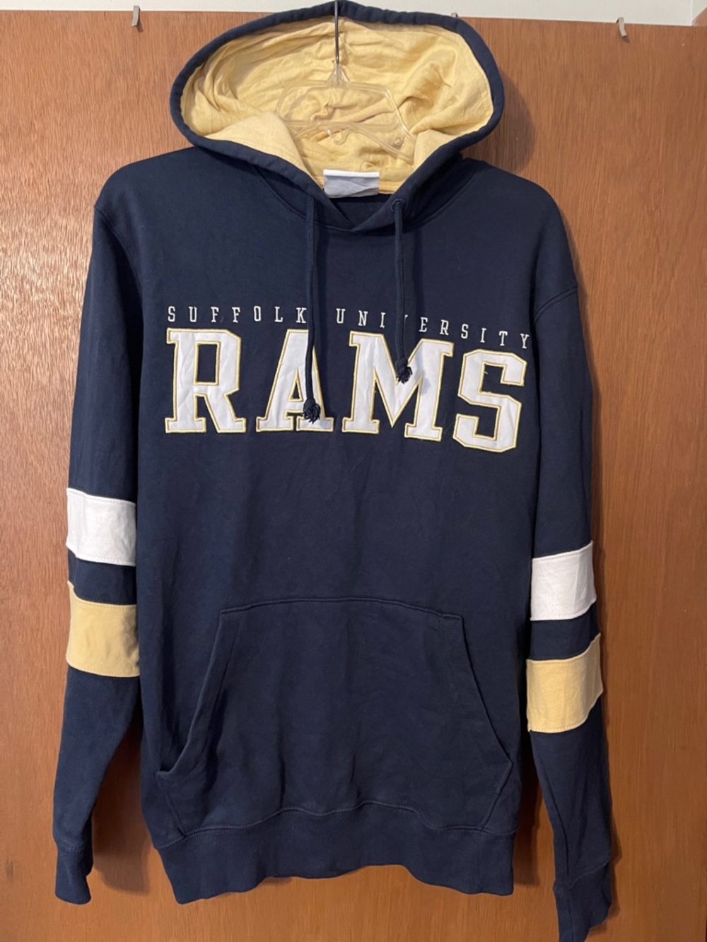 Suffolk University Rams Navy & Gold Hoodie